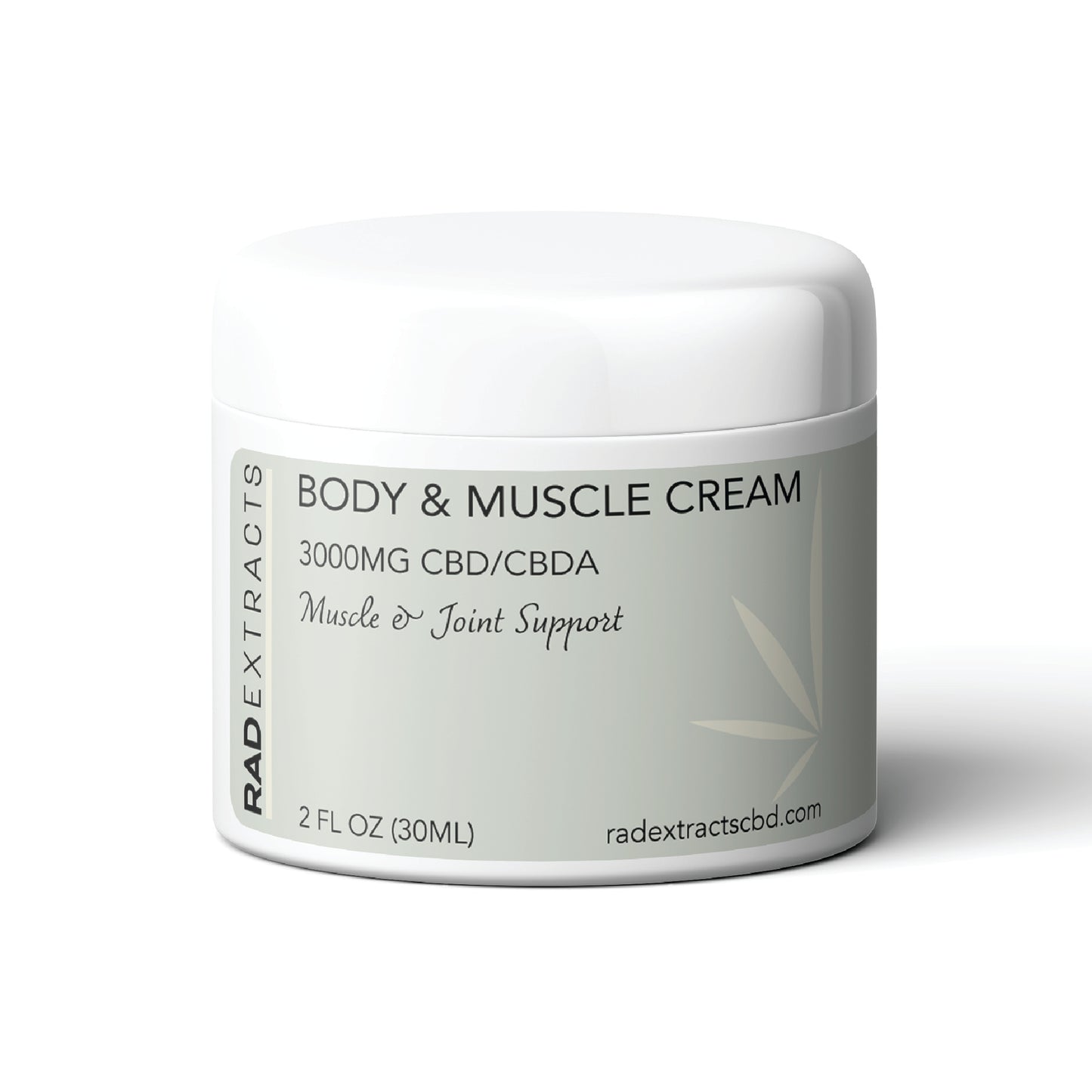 3000mg CBD/CBDa Body & Muscle Cream