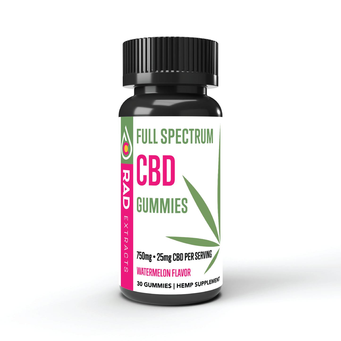 25mg 30ct All Natural CBD Gummies