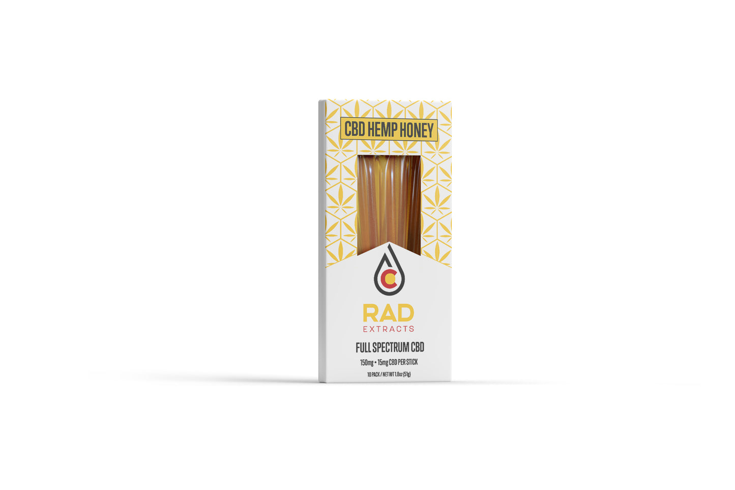 Full Spectrum Honey Sticks-10ct 150mg