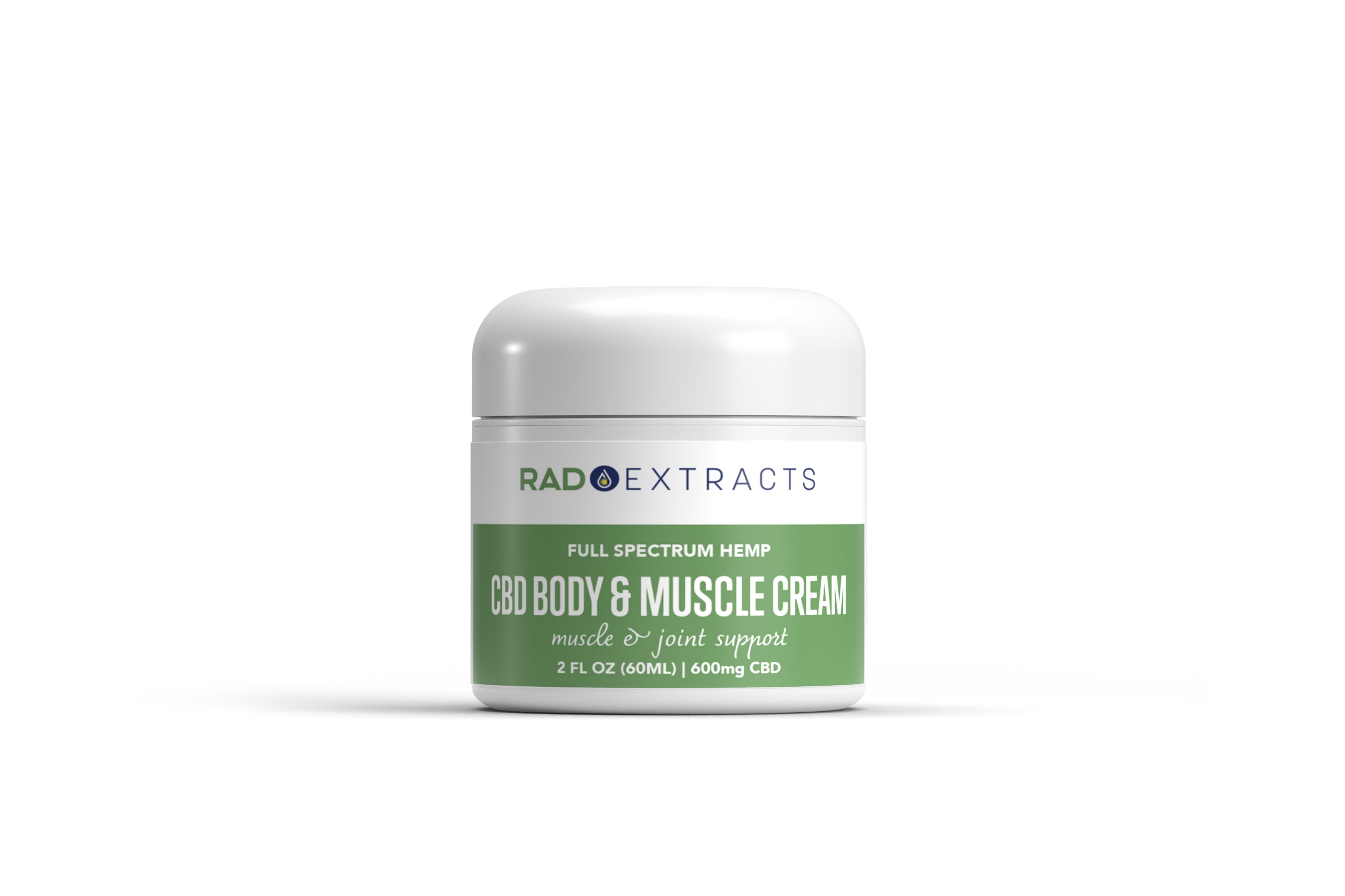 CBD Cream For Muscle Pain Relief & More - RAD Extracts