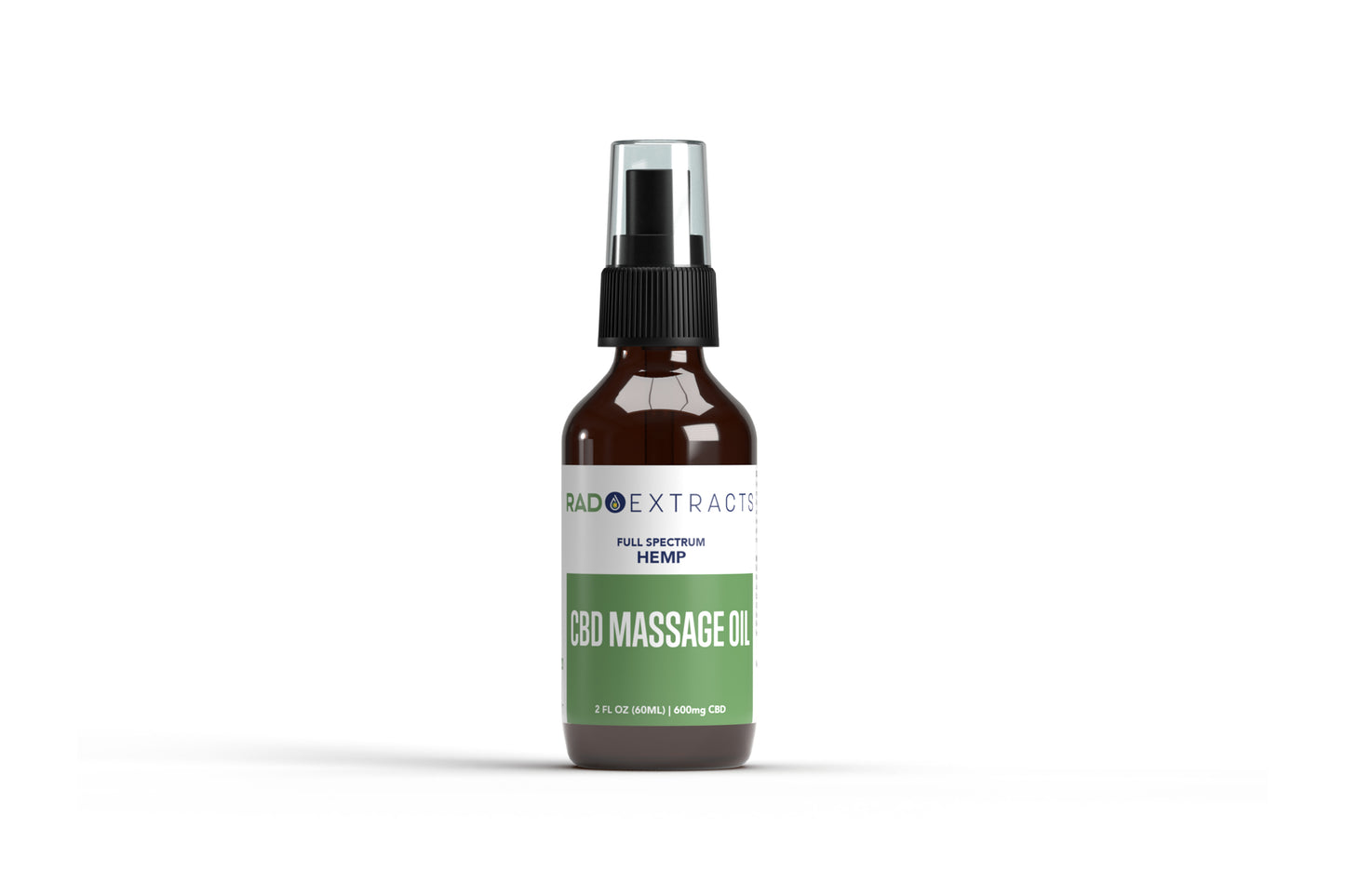 Full Spectrum CBD Massage Oil -2oz 600 mg