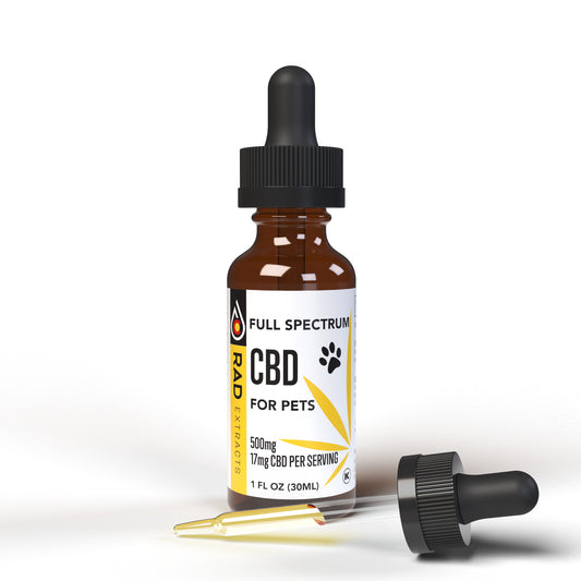 Organic Certified Full Spectrum CBD Pet Tincture