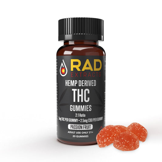 5mg THC Gummies 1:1 Ratio THC:CBD